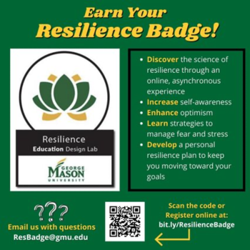 Mason resilience badge logo.